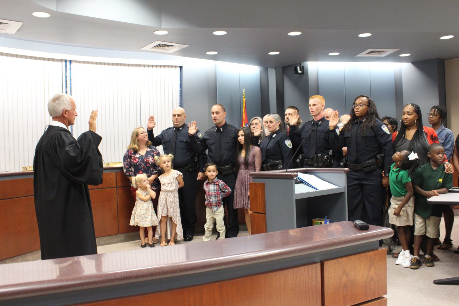 BNPD swearing in